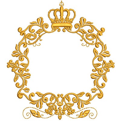 Matriz de matriz Matriz De Bordado Moldura Provençal 82
